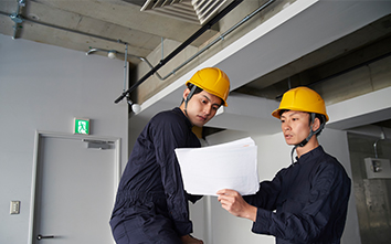 自社工場内での作業が可能